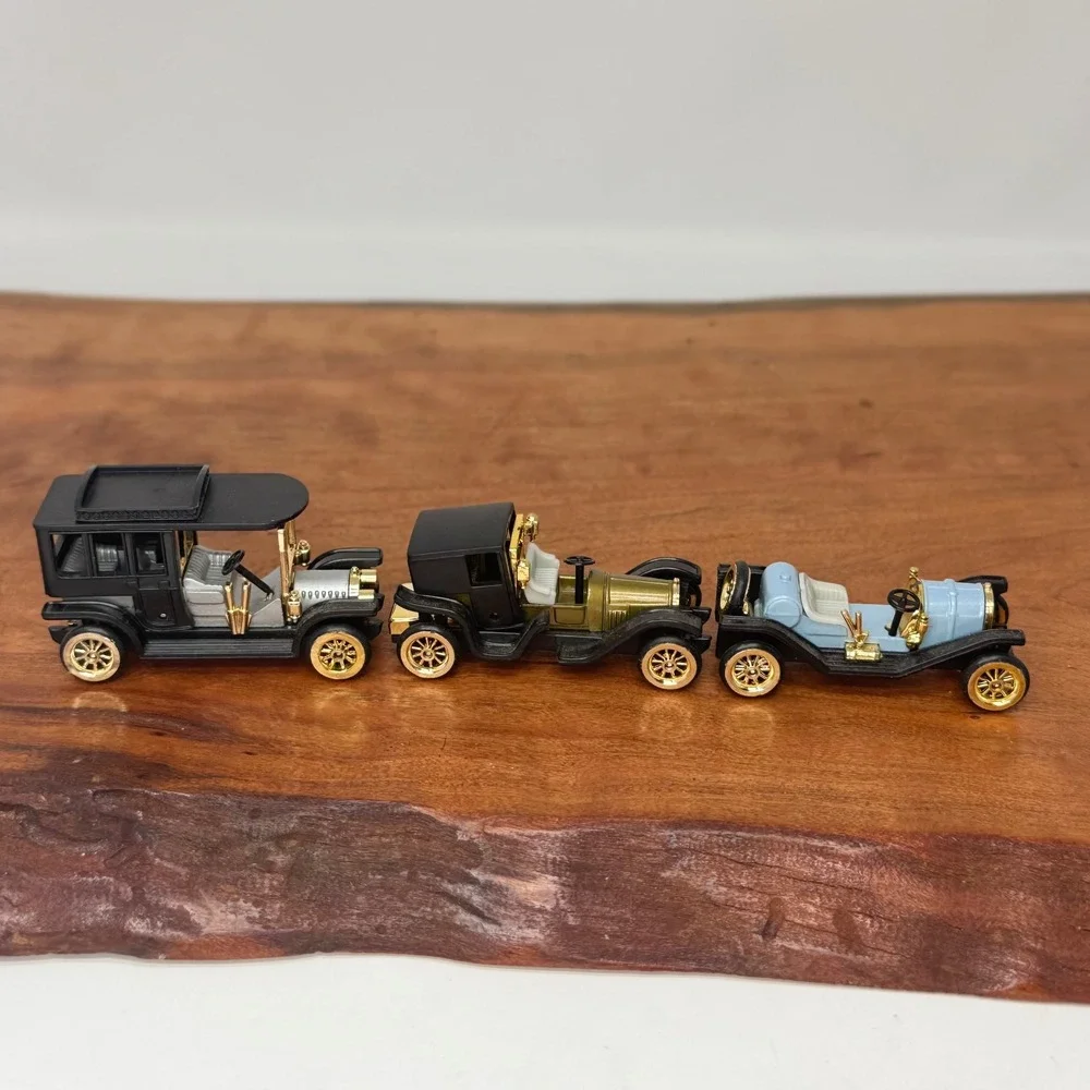 Vintage Reader Digest Diecast Miniature Cars 9 pc Set Packard Buick Ford Model T